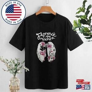 Florence And The Machine Shirt  Album Lyrics Art Tattoo   Tour  T-Shirt